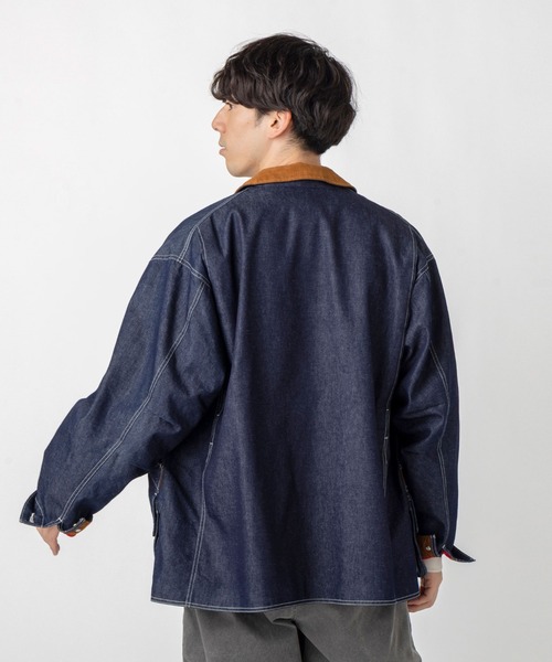 L.L.Bean(エルエルビーン)の「【JAPAN EDITION】ビーンズ・デニム・フィールド・コート(デニムジャケット・メンズ・ダークインディゴブルー・LARGE/MEDIUM/SMALL)」の3枚目の写真