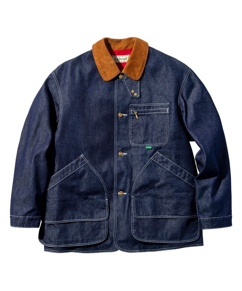 L.L.Bean(エルエルビーン)の「【JAPAN EDITION】ビーンズ・デニム・フィールド・コート(デニムジャケット・メンズ・ダークインディゴブルー・LARGE/MEDIUM/SMALL)」の4枚目の写真