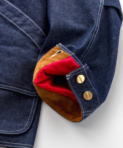 L.L.Bean(エルエルビーン)の「【JAPAN EDITION】ビーンズ・デニム・フィールド・コート(デニムジャケット・メンズ・ダークインディゴブルー・LARGE/MEDIUM/SMALL)」の8枚目の写真