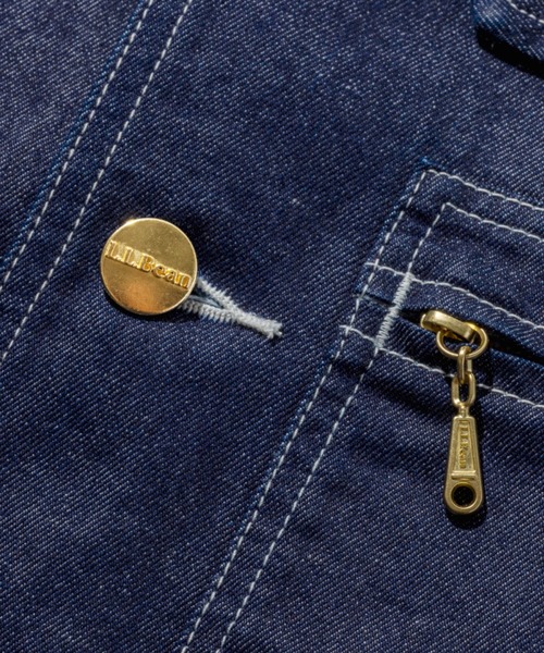 L.L.Bean(エルエルビーン)の「【JAPAN EDITION】ビーンズ・デニム・フィールド・コート(デニムジャケット・メンズ・ダークインディゴブルー・LARGE/MEDIUM/SMALL)」の9枚目の写真