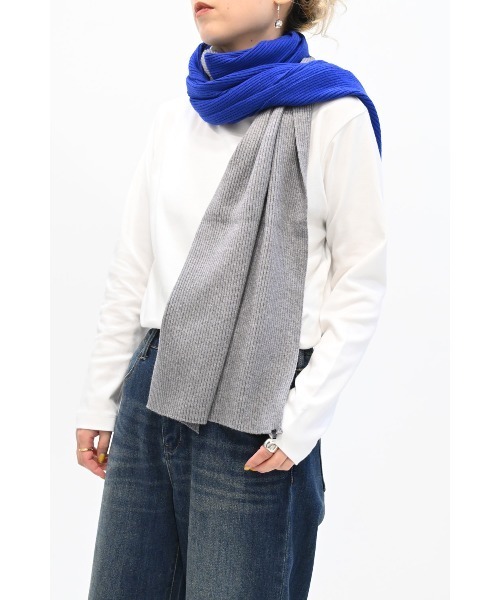 HEART MARKET(ハートマーケット)の「配色リブニットストール(ストール/ショール・レディース・その他4/その他5/その他3/その他2/その他1・FREE)」の3枚目の写真