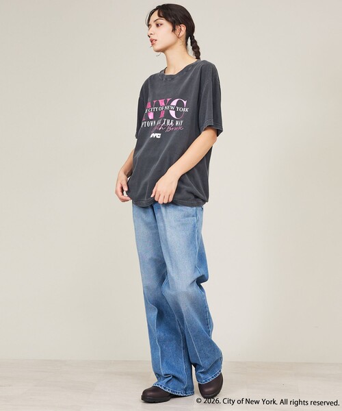 GOOD ROCK SPEED（グッドロックスピード）の「【GOOD ROCK SPEED / グッドロックスピード】NYC/ NewYork City/Tシャツ/ユニセックス（Tシャツ/カットソー・メンズ・ホワイト/ライトブルー/ブラック/ブラウン・XL/L/M）」の7枚目の写真