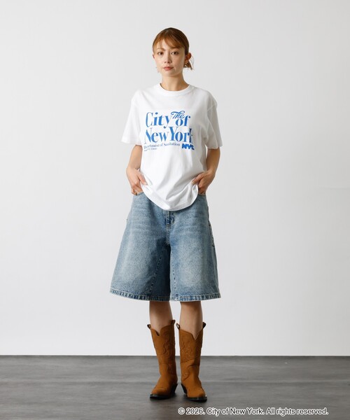 GOOD ROCK SPEED（グッドロックスピード）の「【GOOD ROCK SPEED / グッドロックスピード】NYC/ NewYork City/Tシャツ/ユニセックス（Tシャツ/カットソー・メンズ・ホワイト/ライトブルー/ブラック/ブラウン・XL/L/M）」の17枚目の写真