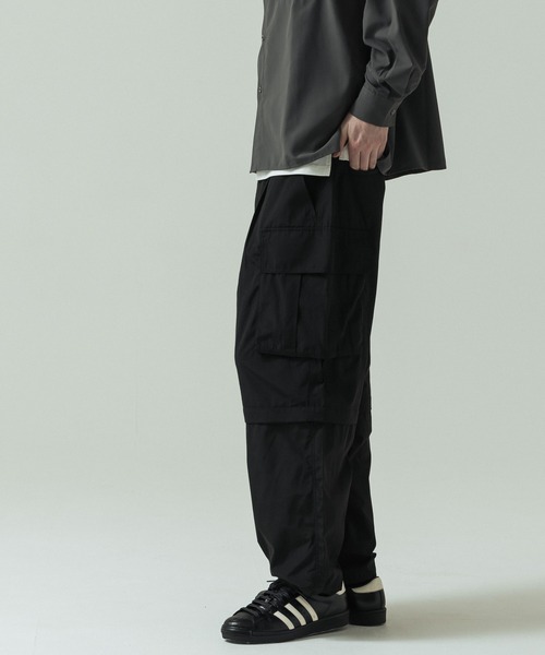 SLICK（スリック）の「【SLICK/スリック】T/C Weather Detachable Cargo Pants/TCウェザーデタッチャブルカーゴパンツ/2WAY（カーゴパンツ・メンズ・ブラック/オリーブ・1/3/2）」の6枚目の写真