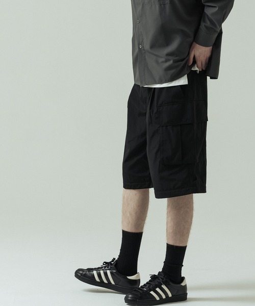 SLICK（スリック）の「【SLICK/スリック】T/C Weather Detachable Cargo Pants/TCウェザーデタッチャブルカーゴパンツ/2WAY（カーゴパンツ・メンズ・ブラック/オリーブ・1/3/2）」の10枚目の写真