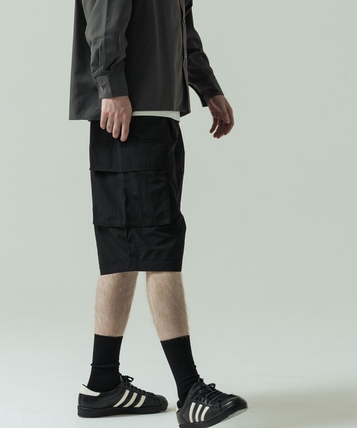 SLICK（スリック）の「【SLICK/スリック】T/C Weather Detachable Cargo Pants/TCウェザーデタッチャブルカーゴパンツ/2WAY（カーゴパンツ・メンズ・ブラック/オリーブ・1/3/2）」の13枚目の写真
