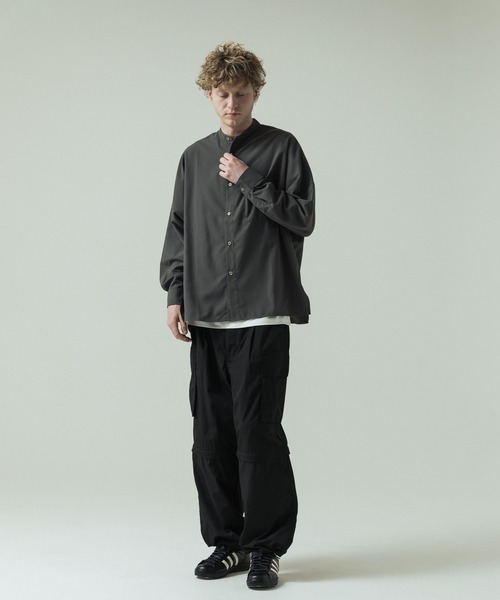 SLICK（スリック）の「【SLICK/スリック】T/C Weather Detachable Cargo Pants/TCウェザーデタッチャブルカーゴパンツ/2WAY（カーゴパンツ・メンズ・ブラック/オリーブ・1/3/2）」の16枚目の写真