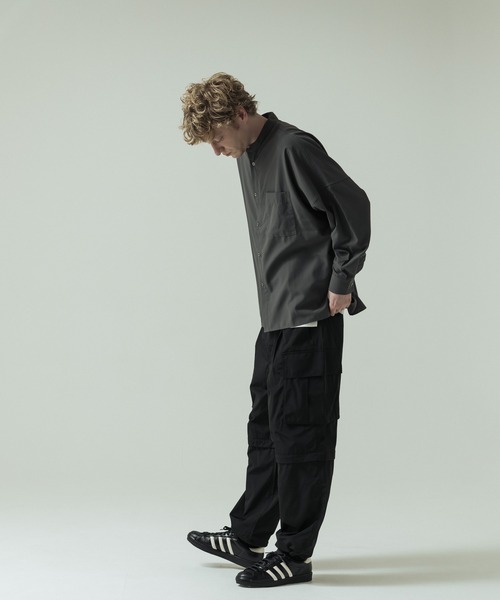 SLICK（スリック）の「【SLICK/スリック】T/C Weather Detachable Cargo Pants/TCウェザーデタッチャブルカーゴパンツ/2WAY（カーゴパンツ・メンズ・ブラック/オリーブ・1/3/2）」の17枚目の写真