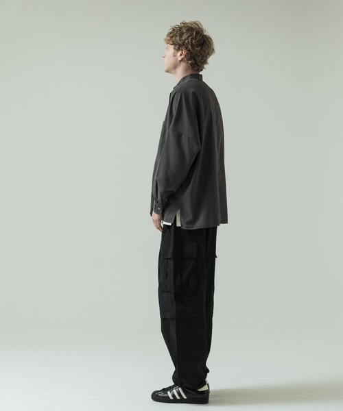 SLICK（スリック）の「【SLICK/スリック】T/C Weather Detachable Cargo Pants/TCウェザーデタッチャブルカーゴパンツ/2WAY（カーゴパンツ・メンズ・ブラック/オリーブ・1/3/2）」の18枚目の写真