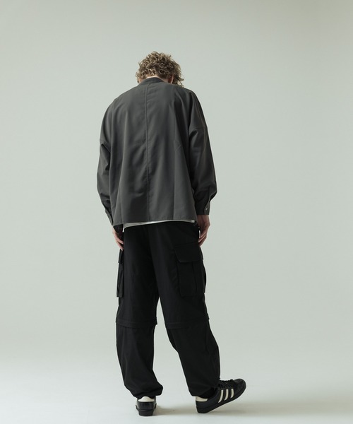 SLICK（スリック）の「【SLICK/スリック】T/C Weather Detachable Cargo Pants/TCウェザーデタッチャブルカーゴパンツ/2WAY（カーゴパンツ・メンズ・ブラック/オリーブ・1/3/2）」の20枚目の写真