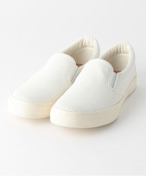 coen（コーエン）の「パンチングスニーカー（スニーカー・レディース・ブラック/ホワイト・LARGE/SMALL/MEDIUM）」の3枚目の写真