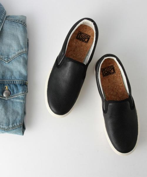 coen（コーエン）の「パンチングスニーカー（スニーカー・レディース・ブラック/ホワイト・LARGE/SMALL/MEDIUM）」の6枚目の写真