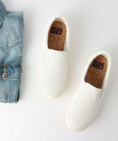 coen（コーエン）の「パンチングスニーカー（スニーカー・レディース・ブラック/ホワイト・LARGE/SMALL/MEDIUM）」の8枚目の写真