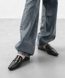 MAMIAN | スクエアトゥローファー(ローファー)