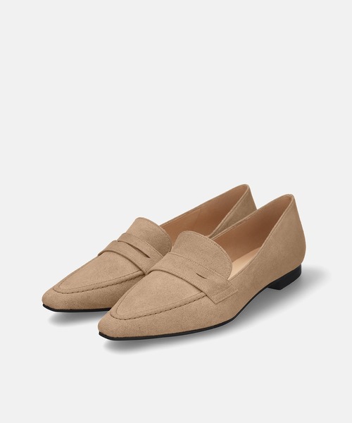 MAMIAN(マミアン)の「スクエアトゥローファー(ローファー・レディース・ブラック/ブラック系その他/シルバー/ベージュ・22.5cm/23.0cm/23.5cm/24.0cm/24.5cm/25.0cm)」の6枚目の写真