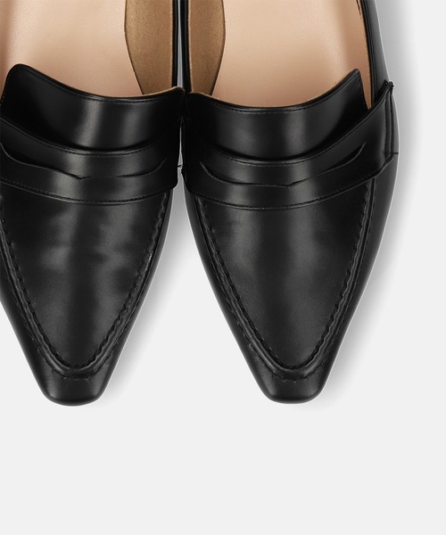 MAMIAN(マミアン)の「スクエアトゥローファー(ローファー・レディース・ブラック/ブラック系その他/シルバー/ベージュ・22.5cm/23.0cm/23.5cm/24.0cm/24.5cm/25.0cm)」の15枚目の写真