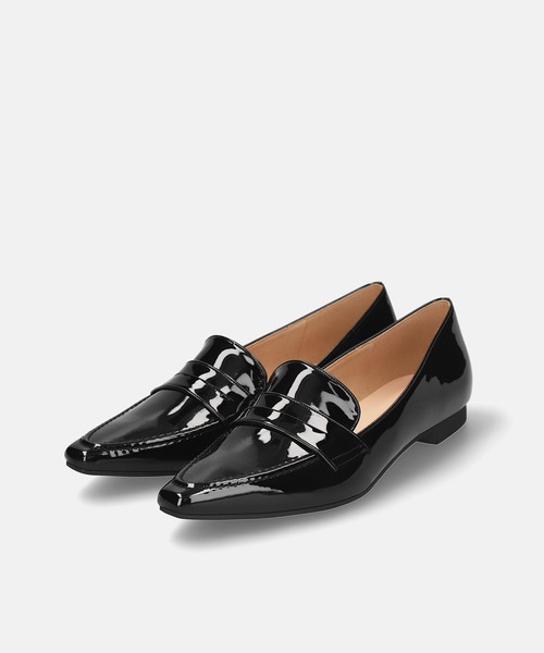 MAMIAN(マミアン)の「スクエアトゥローファー(ローファー・レディース・ブラック/ブラック系その他/シルバー/ベージュ・22.5cm/23.0cm/23.5cm/24.0cm/24.5cm/25.0cm)」の17枚目の写真