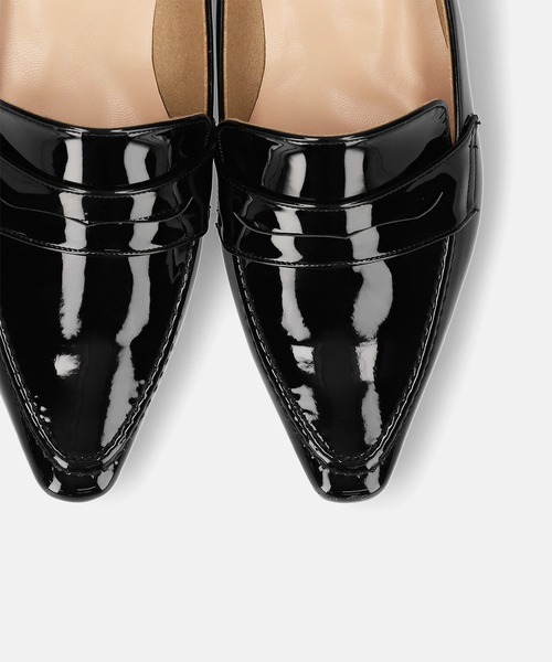 MAMIAN(マミアン)の「スクエアトゥローファー(ローファー・レディース・ブラック/ブラック系その他/シルバー/ベージュ・22.5cm/23.0cm/23.5cm/24.0cm/24.5cm/25.0cm)」の21枚目の写真