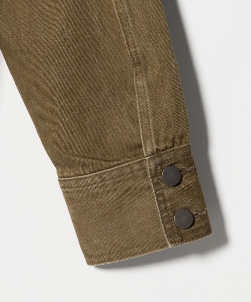 ATTISESSION(アティセッション)の「<ATTISESSION>ブラウン デニム シャツ(シャツ/ブラウス・レディース・ブラウン系・38/36)」の8枚目の写真