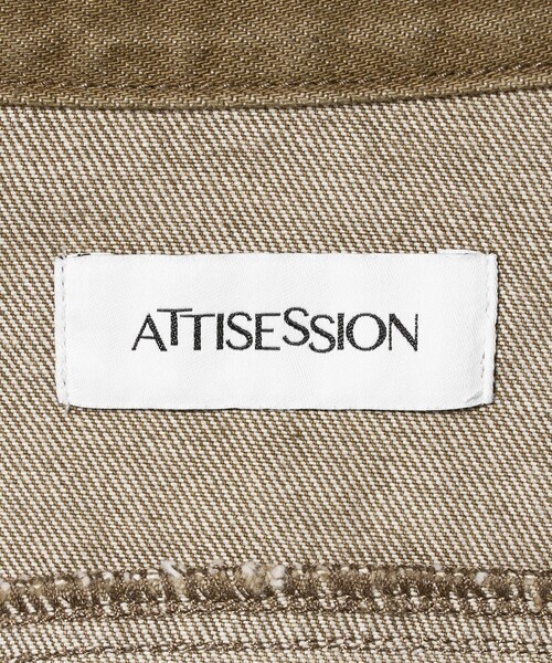 ATTISESSION(アティセッション)の「<ATTISESSION>ブラウン デニム シャツ(シャツ/ブラウス・レディース・ブラウン系・38/36)」の13枚目の写真