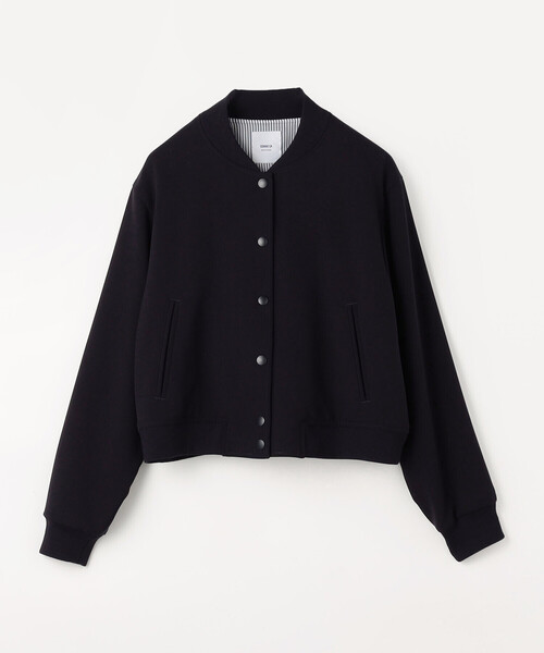 COMME CA Wardrobe（コムサワードローブ）の「ポリエステルレーヨンスタジャン型ブルゾン（ブルゾン・レディース・杢グレー/ネイビー・FREE）」の14枚目の写真