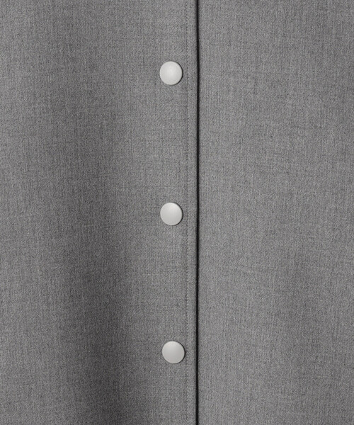 COMME CA Wardrobe（コムサワードローブ）の「ポリエステルレーヨンスタジャン型ブルゾン（ブルゾン・レディース・杢グレー/ネイビー・FREE）」の21枚目の写真