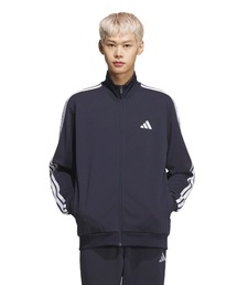 アディダス adidas スリーストライプス レギュラーフィット ダブルニット トラックトップ