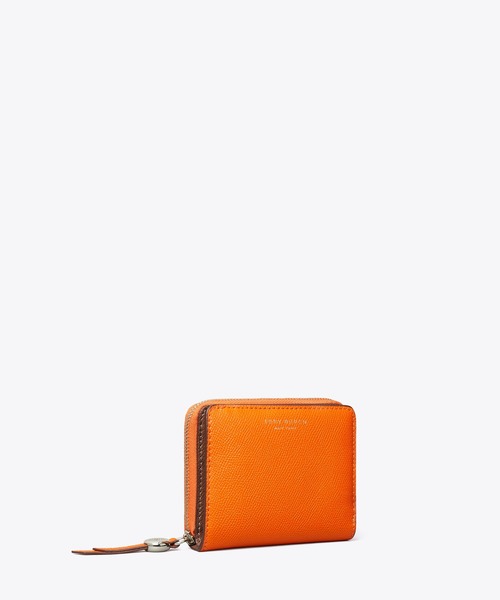 Tory Burch オレンジ ショルダーウォレット ロミー バイフォールド ウォレット（財布）｜TORY BURCH（トリーバーチ