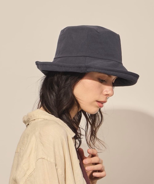 arth（アース）の「arth  Sunny Dry Bucket / アース（ハット・レディース・ホワイト/グリーン/ネイビー/ブルー・M/57.5cm）」の10枚目の写真