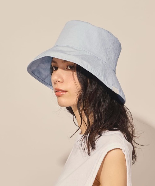 arth（アース）の「arth  Sunny Dry Bucket / アース（ハット・レディース・ホワイト/グリーン/ネイビー/ブルー・M/57.5cm）」の19枚目の写真