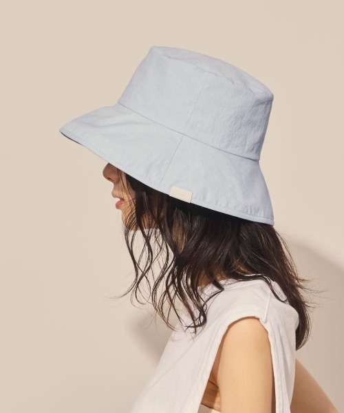 arth（アース）の「arth  Sunny Dry Bucket / アース（ハット・レディース・ホワイト/グリーン/ネイビー/ブルー・M/57.5cm）」の20枚目の写真