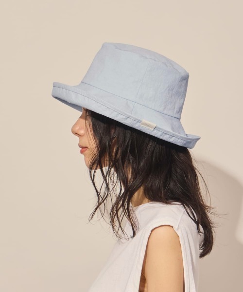 arth（アース）の「arth  Sunny Dry Bucket / アース（ハット・レディース・ホワイト/グリーン/ネイビー/ブルー・M/57.5cm）」の22枚目の写真