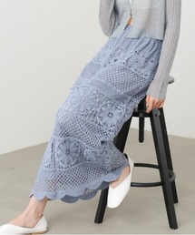Bab（バブ）の「クロシェＩラインスカート（スカート）」