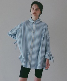 BAYFLOW | 【EF(エフ)】ストライプビッグシャツ（WOMEN）(シャツ/ブラウス)