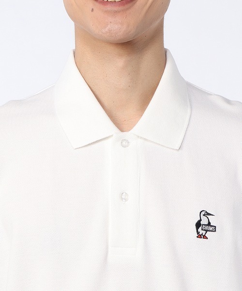 CHUMS(チャムス)の「CHUMS/チャムス ブービーポロシャツ Booby Polo Shirt(ポロシャツ・メンズ・ホワイト/ブラック/ネイビー・XL/M/L)」の10枚目の写真