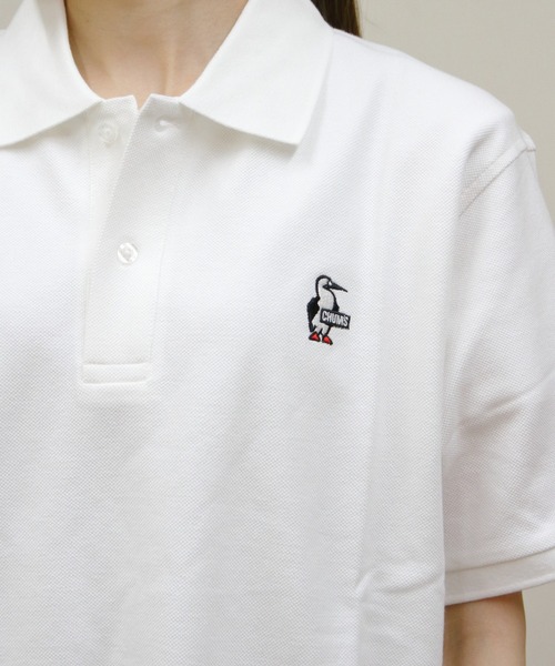 CHUMS(チャムス)の「CHUMS/チャムス ブービーポロシャツ Booby Polo Shirt(ポロシャツ・メンズ・ホワイト/ブラック/ネイビー・XL/M/L)」の5枚目の写真