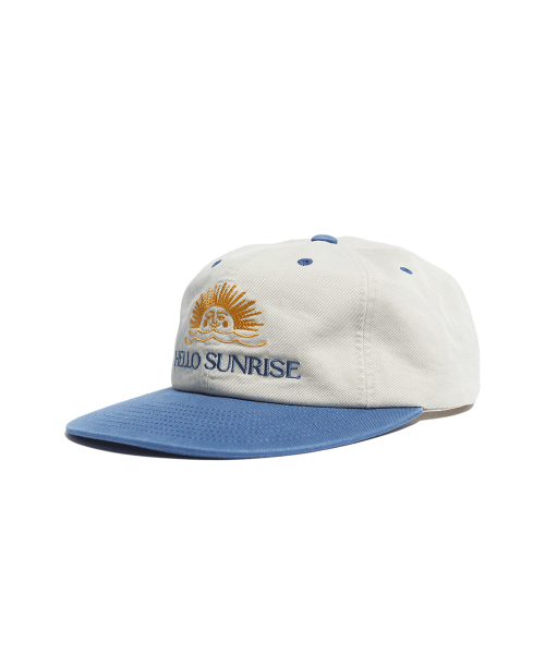 HELLO SUNRISE（ハローサンライズ）の「Two Tone Washed OG Logo 6Panel Cap_Beige & Vintage Blue（キャップ・レディース・その他・FREE）」の3枚目の写真