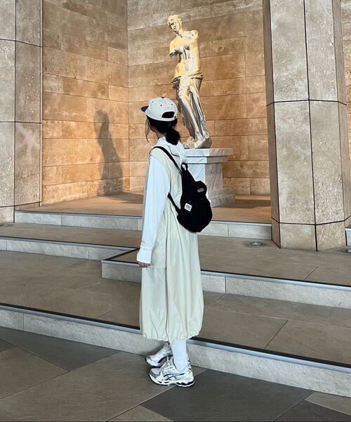 HELLO SUNRISE（ハローサンライズ）の「Two Tone Washed OG Logo 6Panel Cap_Beige & Vintage Blue（キャップ・レディース・その他・FREE）」の12枚目の写真