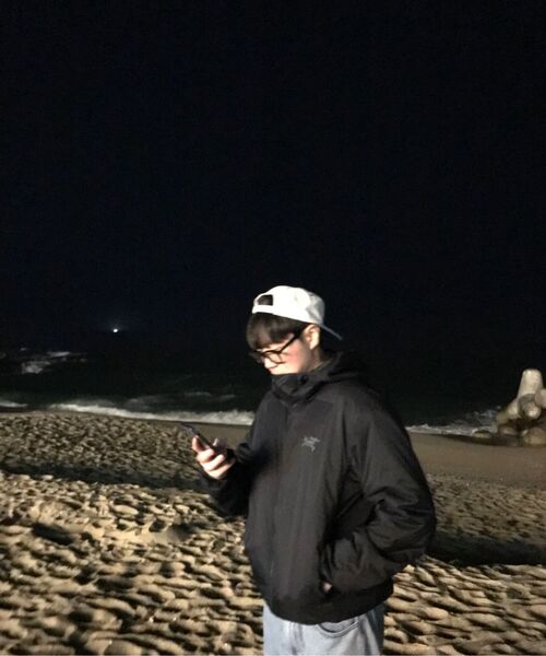 HELLO SUNRISE（ハローサンライズ）の「Two Tone Washed OG Logo 6Panel Cap_Beige & Vintage Blue（キャップ・レディース・その他・FREE）」の17枚目の写真