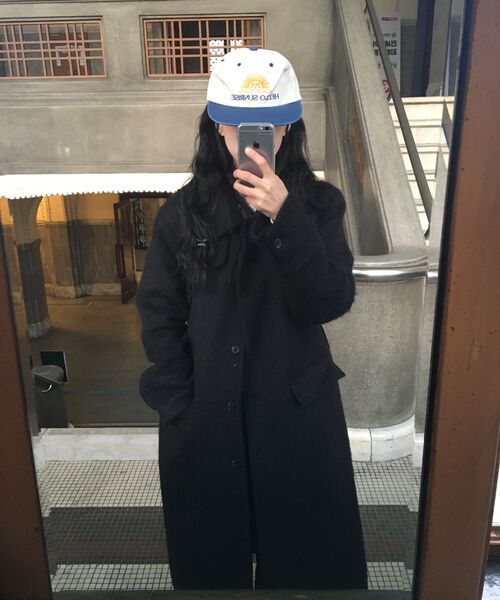 HELLO SUNRISE（ハローサンライズ）の「Two Tone Washed OG Logo 6Panel Cap_Beige & Vintage Blue（キャップ・レディース・その他・FREE）」の19枚目の写真