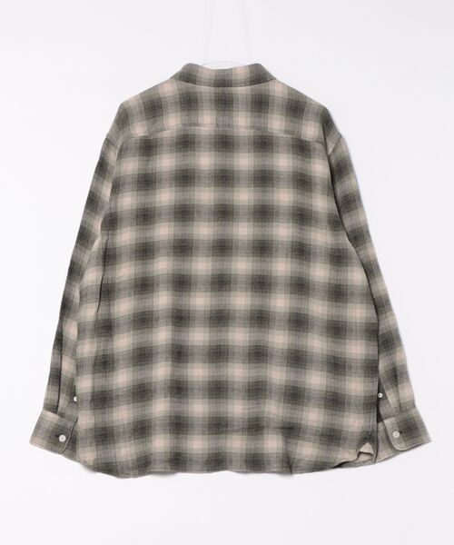ALLSAINTS(オールセインツ)の「LUMY OVERSIZED CHECK SHIRT | LUMY オーバーサイズ チェック シャツ(シャツ/ブラウス・メンズ・グリーン系その他・XS/L/S/M)」の8枚目の写真
