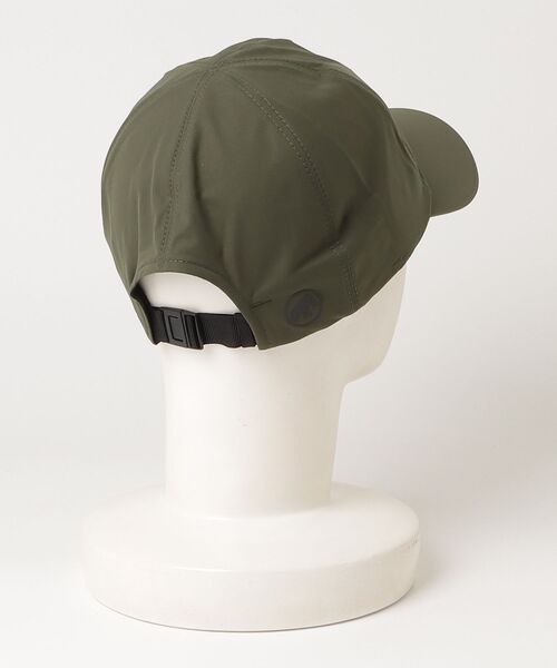 Mammut（マムート）の「アクティブ ソフトシェル キャップ アジアンフィット / Active SO Cap AF（キャップ・メンズ・カーキ・ONE SIZE）」の2枚目の写真
