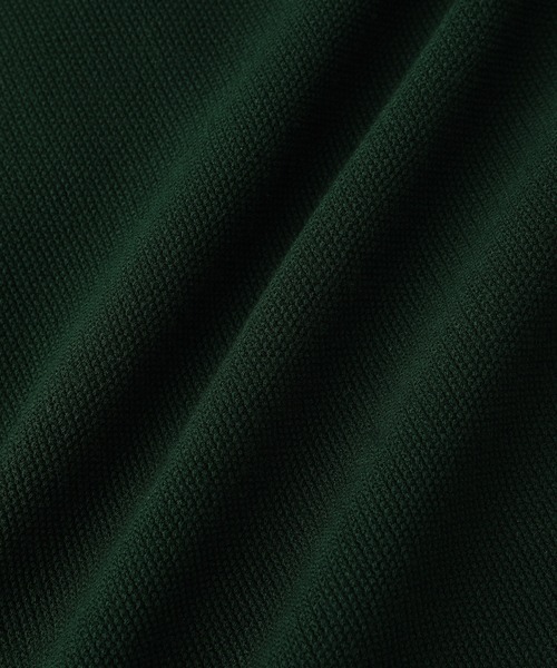 Saturdays Golf(サタデーズゴルフ)の「LS Knit Polo(ポロシャツ・メンズ・グリーン/キナリ/ブラック・XL/S/M/L)」の9枚目の写真