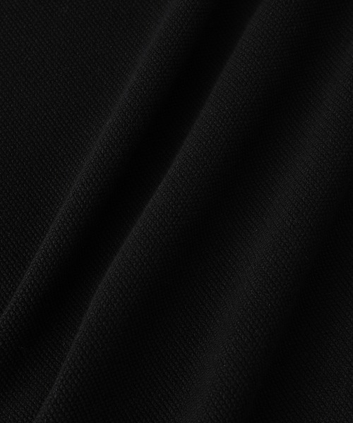 Saturdays Golf(サタデーズゴルフ)の「LS Knit Polo(ポロシャツ・メンズ・グリーン/キナリ/ブラック・XL/S/M/L)」の7枚目の写真