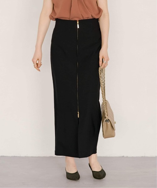 Noble（ノーブル）の「《追加3》RyNyコンフォートストレッチジップタイトスカート（スカート・レディース・ライトグレー/ブラウン/ブラック・36/34/40/38）」の15枚目の写真