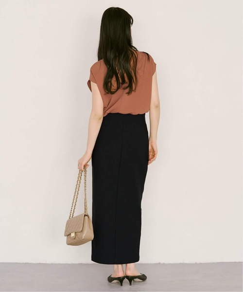 Noble（ノーブル）の「《追加3》RyNyコンフォートストレッチジップタイトスカート（スカート・レディース・ライトグレー/ブラウン/ブラック・36/34/40/38）」の20枚目の写真