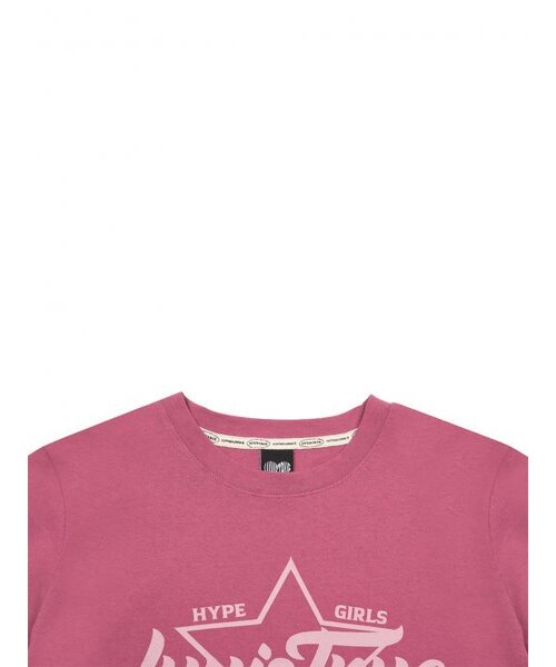 LUVISTRUE(ラヴイズトゥルー)の「DN STAR LOGO TEE(PINK)(Tシャツ/カットソー・レディース・その他・FREE)」の4枚目の写真