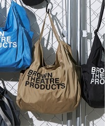SALON de RUBAN | 【SALON de RUBAN / サロン ド ルヴァン】 BROWN THEATRE PRODUCTS ロゴ刺繍 2wayトートバッグ(トートバッグ)