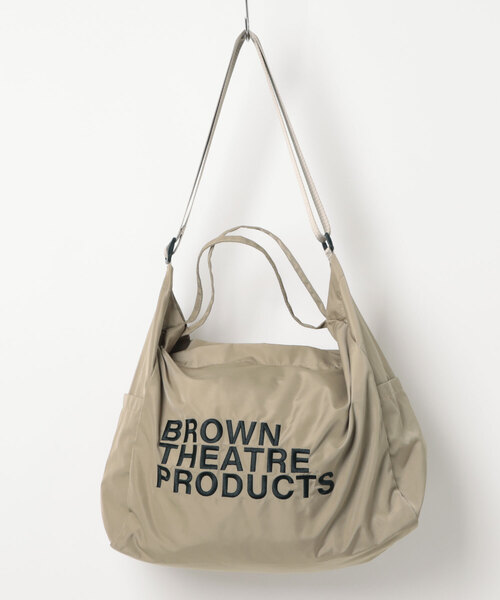 SALON de RUBAN（サロンドルヴァン）の「【SALON de RUBAN / サロン ド ルヴァン】 BROWN THEATRE PRODUCTS ロゴ刺繍 2wayトートバッグ（トートバッグ・レディース・ブルー/ブラック/マスタード/ベージュ/ダークグレー・FREE）」の13枚目の写真