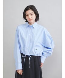 大人気完売商品!　ミラオーウェン　ストライプブラウス Mila Owen（ミラオーウェン） ブラウス シャツ ストライプドロスト